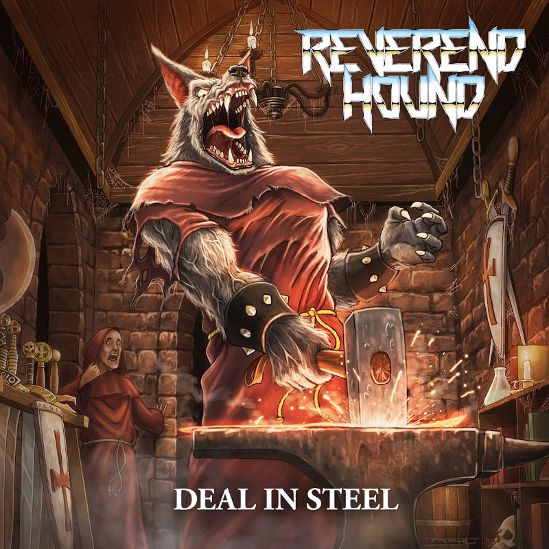 Das Cover von "Deal In Steel" von Reverend Hound